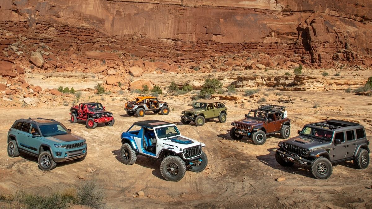 Velikonoční koncepty Jeepu oslavují výročí a vyzdvihují elektrický pohon